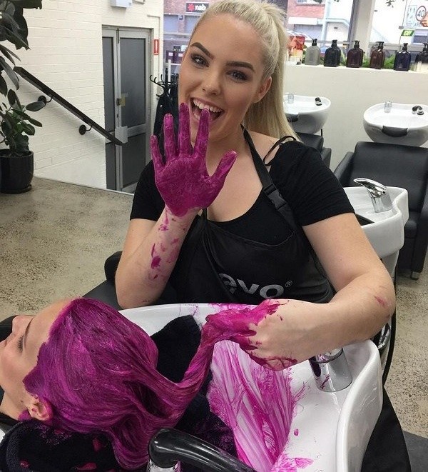 Hair dying Hair dying